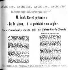 Archives : Franck Barret (journal Sud-Ouest)