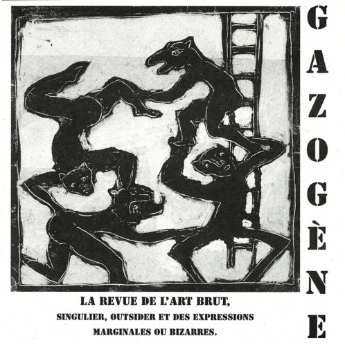 Gazogène n°29-30, couvertur : monotype d’Alain Prillard